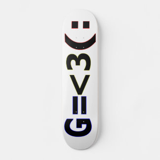 Frieden Liebe und Glück Skateboard