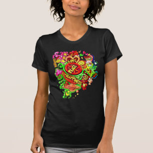Frieden, Liebe und Glück T-Shirt