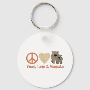 Frieden, Liebe und Lager; Wombats Schlüsselanhänger