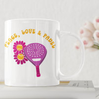 Frieden, Liebe und Padel Blume Power