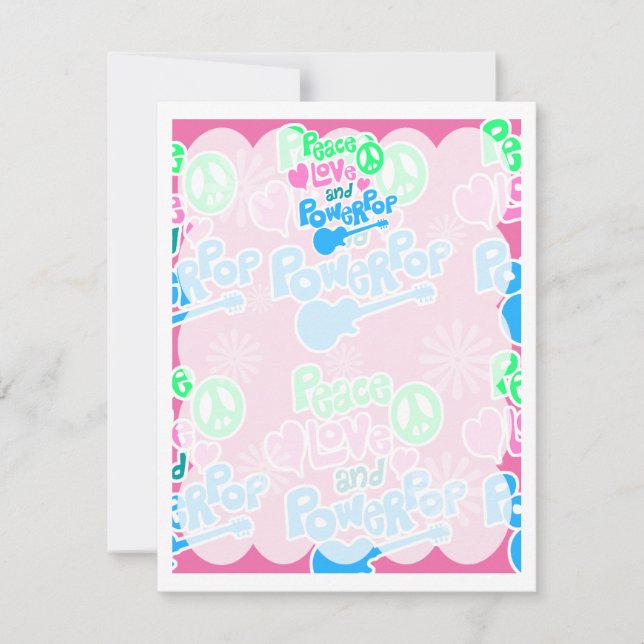 Frieden, Liebe und Powerpop (Vorderseite)