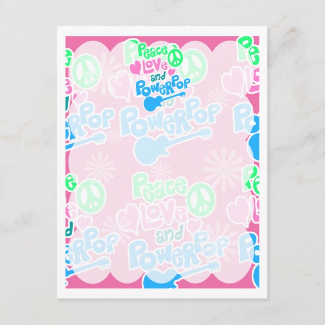 Frieden, Liebe und Powerpop (Vorderseite)