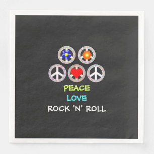 Frieden, Liebe und Rock 'n' Roll, Serviette