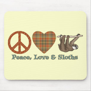Frieden, Liebe und Slots Mousepad