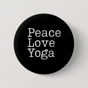 Frieden Liebe Yoga Achtsames Wohlbefinden Workout Button