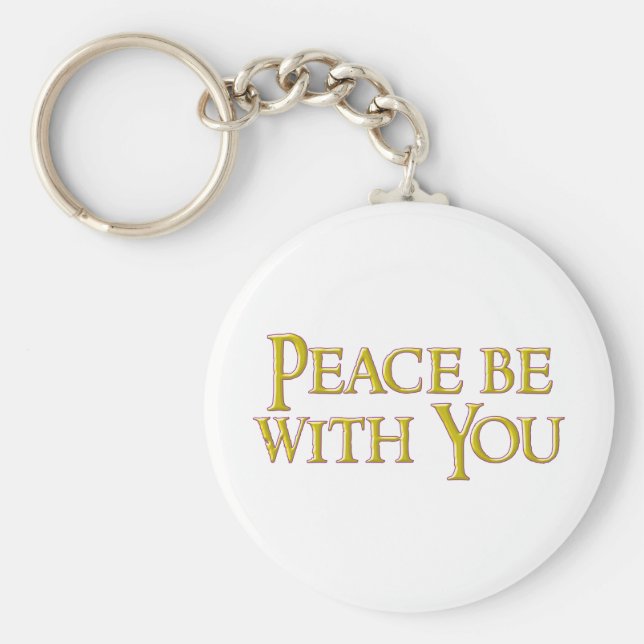 Frieden mit dir schlüsselanhänger (Vorne)