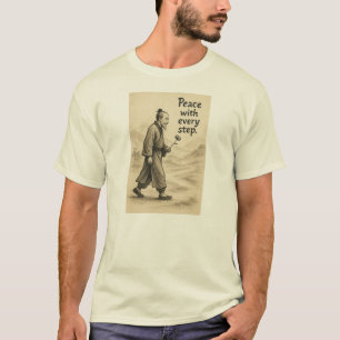 Frieden mit jedem Schritt - T-Shirt