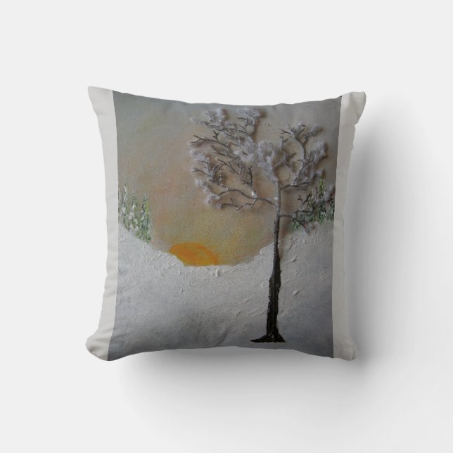 Frieden mit Natur Kissen (Vorderseite)