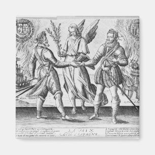 Frieden mit Spanien Magnet