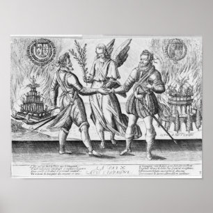 Frieden mit Spanien Poster