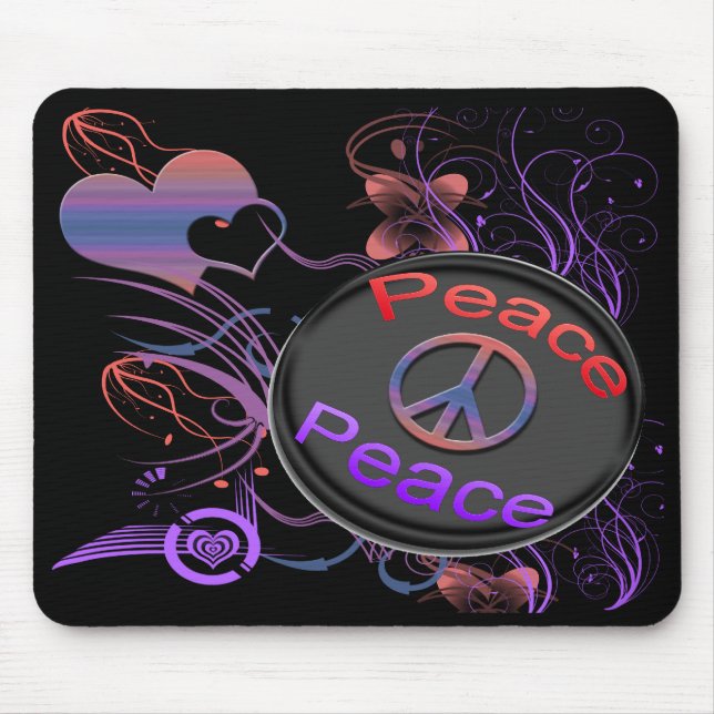 Frieden Mousepad (Vorne)
