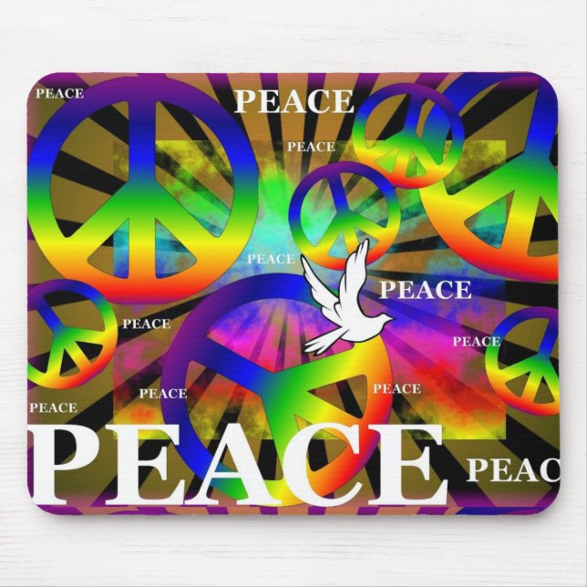 Frieden Mousepad (Vorne)
