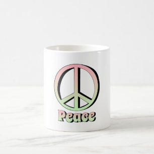 Frieden (Pastell) Kaffeetasse
