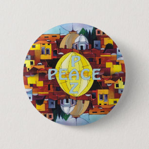 Frieden-Paz Button