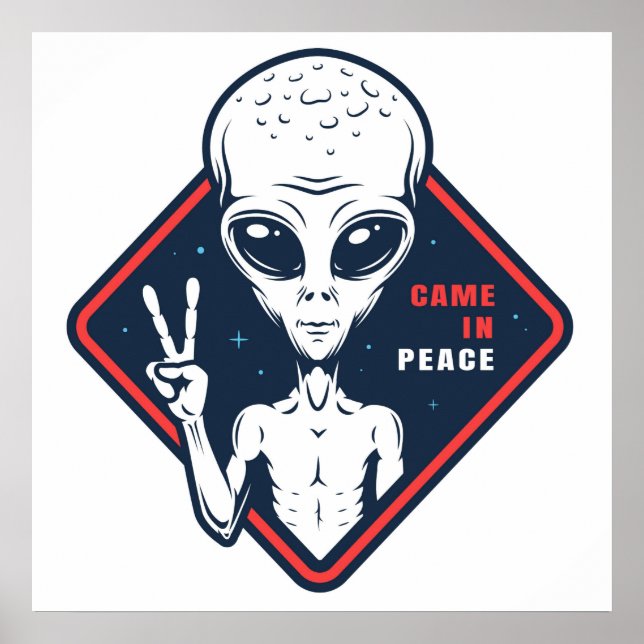 Frieden Poster (Vorne)