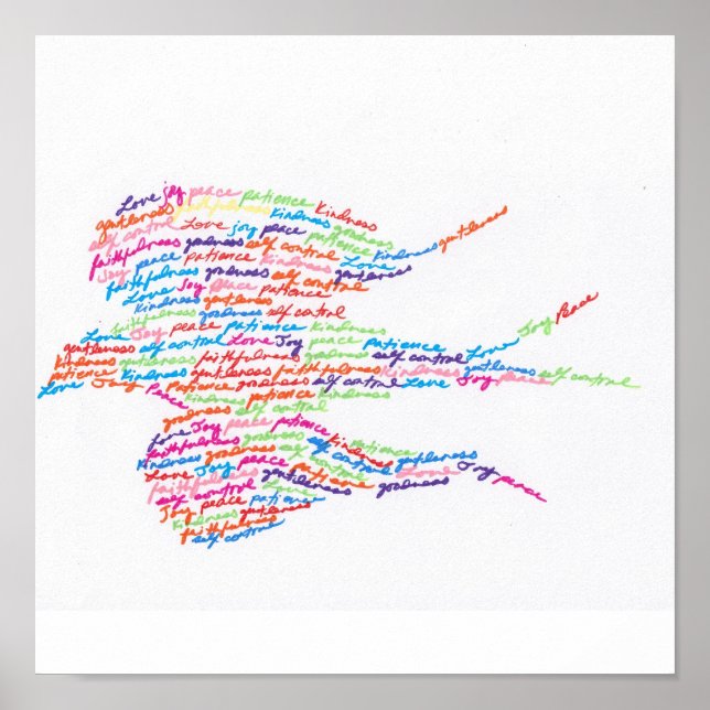 Frieden Poster (Vorne)