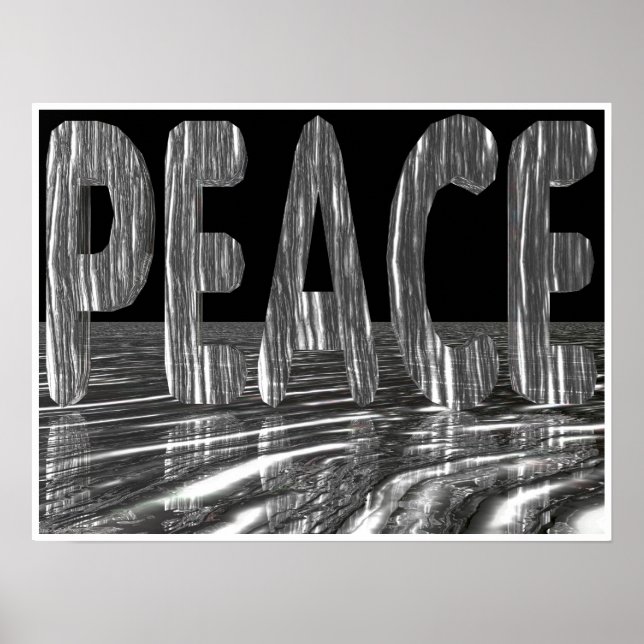 Frieden Poster (Vorne)
