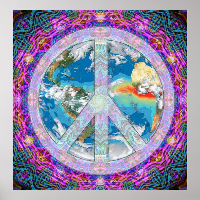 Frieden Poster (Vorne)