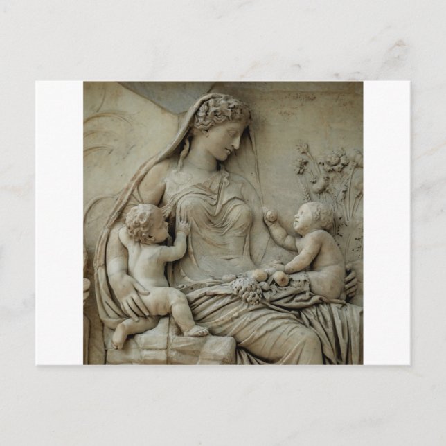 Frieden Postkarte (Vorderseite)