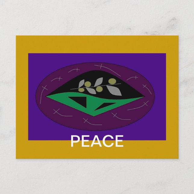 FRIEDEN POSTKARTE (Vorderseite)