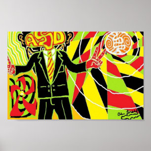 Frieden/Rasta Poster
