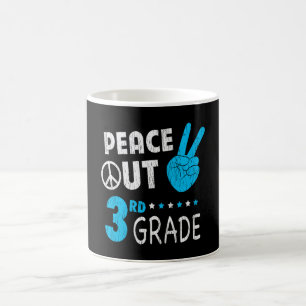 Frieden raus 3. Klasse Rückkehr zur Schule Schüler Kaffeetasse