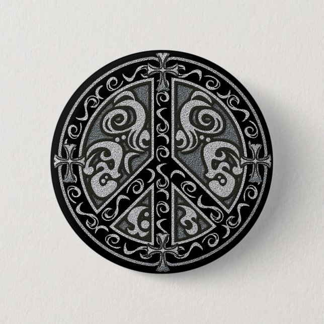 FRIEDEN (RUND) BUTTON (Vorderseite)