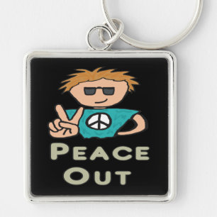 Frieden Schlüsselanhänger