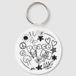 Frieden Schlüsselanhänger