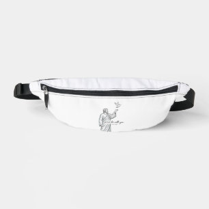 Frieden sei mit dir Taube Christliches Vintage-Shi Bauchtasche