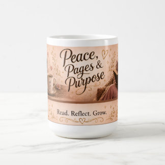 Frieden, Seiten & Ziel Kaffeetasse