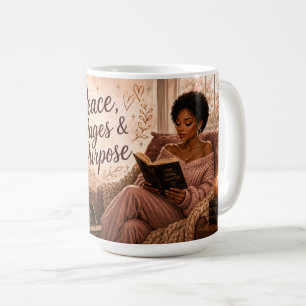 Frieden, Seiten & Ziel Kaffeetasse