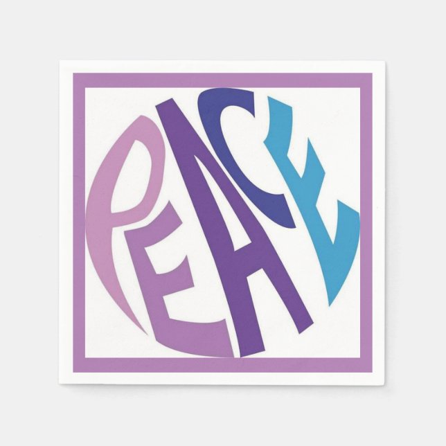 FRIEDEN SERVIETTE (Vorderseite)