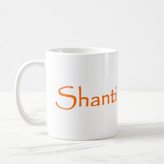 Frieden Shanti Kaffeetasse (Links)