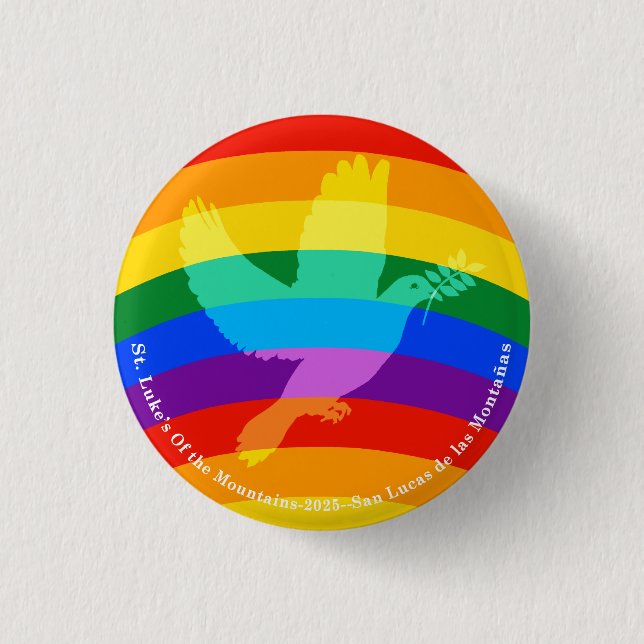 Frieden - Stolz 2025 Button (Vorderseite)
