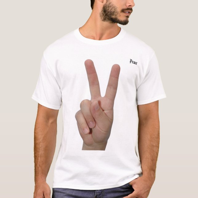 Frieden T-Shirt (Vorderseite)