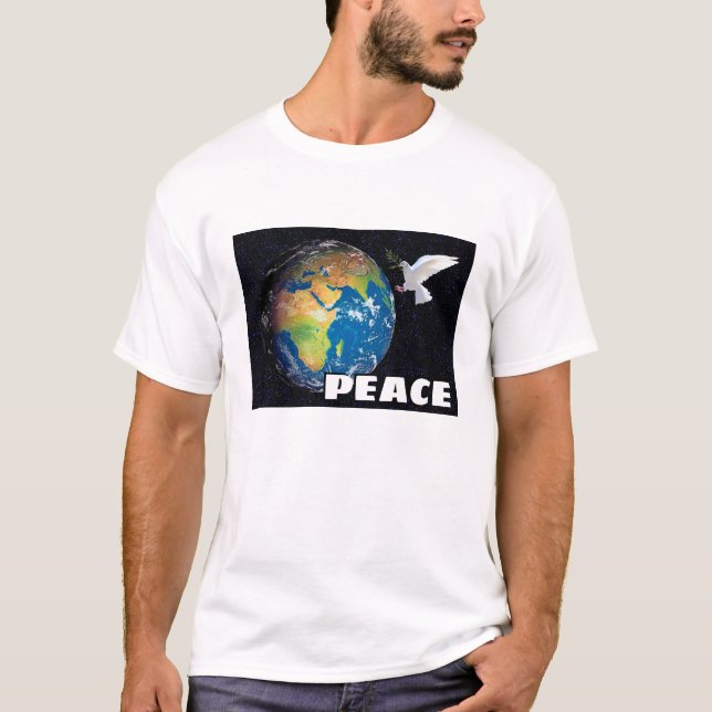 Frieden - T - Shirt der Welt (Vorderseite)