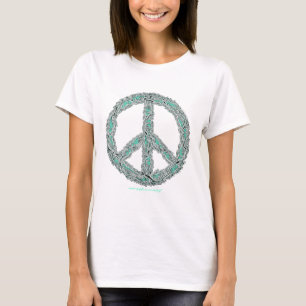 Frieden tauchte T - Shirtentwurf der grafischen T-Shirt