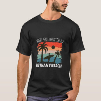 Frieden trifft auf das Meer - Bethany Beach T-Shirt