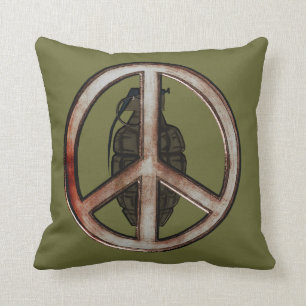 Frieden u. Krieg Kissen