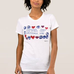 Frieden u. Liebe Cami T-Shirt