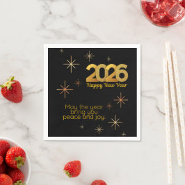 Frieden und Freude 2026 Papier Serviette