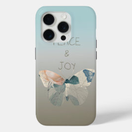 Frieden und Freude Butterfly Case-Mate iPhone Hülle
