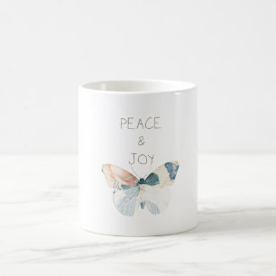 Frieden und Freude Butterfly Kaffeetasse