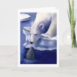 Frieden und Freude Feiertagskarte