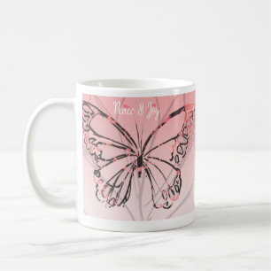 Frieden und Freude Kaffeetasse