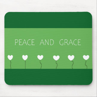 Frieden und Grace Mousepad