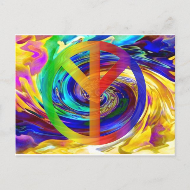 Frieden und Harmonie_ Postkarte (Vorderseite)