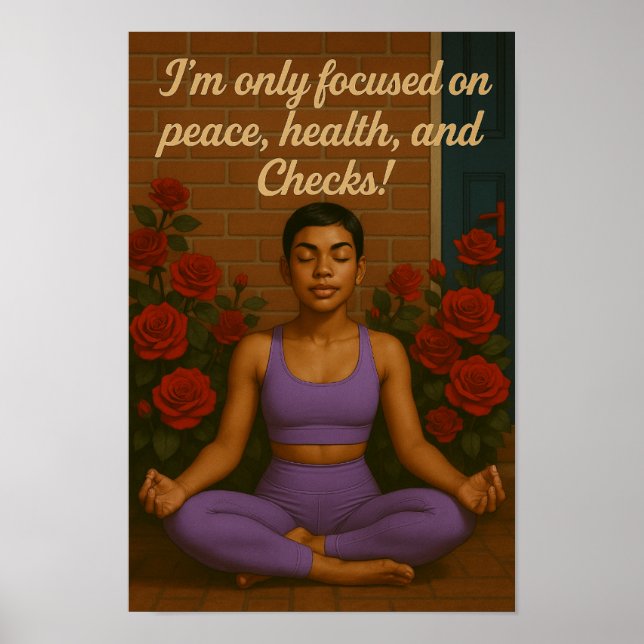 Frieden und Karos Poster (Vorne)