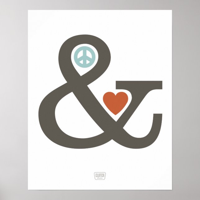 Frieden und Liebe (Ampersand-Serie) Poster (Vorne)